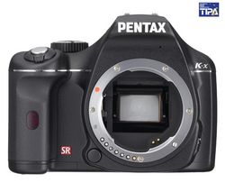 PENTAX K-x čierny + Púzdro Reflex + Pamäťová karta SDHC 16 GB