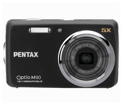 PENTAX Optio  M90 čierny + Pamäťová karta SD 2 GB