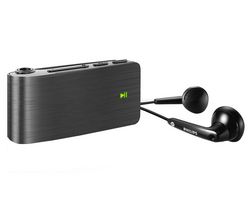 PHILIPS MP3 prehrávač Go Gear SA018102K 2 GB - čierny + Stereo slúchadlá s digitálnym zvukom (CS01)