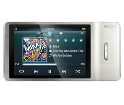 PHILIPS MP3 prehrávač GoGear Muse 8 GB  + Slúchadlá EP-190