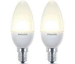 PHILIPS Sada  2 úsporných žiaroviek 8 W E14 Eco Ambiance