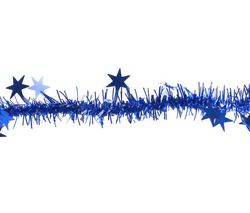 PIXMANIA Girlanda s hviezdickami modrá - 750 cm