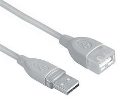 PIXMANIA Kábel USB A samec/ samica - 1,8 m (F3045027)