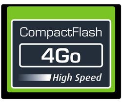 PIXMANIA Pamäťová karta CompactFlash 100x 4GB + Pamäťová karta CompactFlash 80x 2 GB