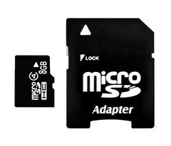 PIXMANIA Pamäťová karta Micro SD HC 8 GB + adaptér SD