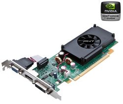 PNY GeForce 210 - 512 MB GDDR2 - PCI-Express 2.0 (GM0G210N2E49H-SB) + Adaptér DVI samec / VGA samica CG-211E