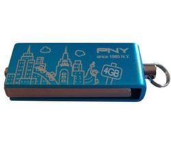 PNY Kľúč USB Micro Attaché City Series 4 GB USB 2.0
