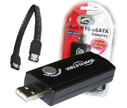 POWER STAR Adaptér USB 2.0 na eSATA (ADA-USB2-ESATA)