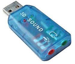 POWER STAR Externá zvuková karta USB chipset CMEDIA CL-SU4CHA + Čistiaca pena pre obrazovky a klávesnice 150 ml