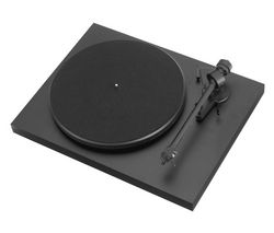 PRO JECT Gramofón Debut III - matná čierna  + Slúchadlá HD 515 - Chróm