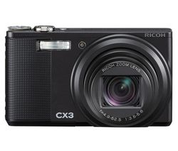 RICOH CX3 čierny + Púzdro Pix Compact + Pamäťová karta SDHC 8 GB + Mini trojnožka Pocketpod