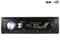 ROADSTAR Autorádio MP3/USB/SD RU-400RD - bez CD prehrávača + Kábel Tug'n Block jack samec 3,5 mm/2,5 mm