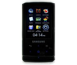 SAMSUNG MP3 prehrávač YP-Q2JAB 4 GB - čierny + Nabíjačka IW200 + Slúchadlá Philips SHE8500