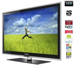 SAMSUNG Televízor LED UE37C5100 + Stolík TV Esse - čierny