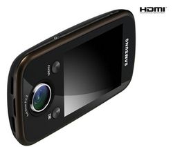 SAMSUNG Vrecková videokamera HMX-E10B čierna