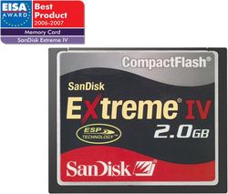 SANDISK Pamäťová karta CompactFlash Extreme IV 2 GB