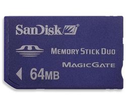 SANDISK Pamäťová karta Memory Stick Duo 64 MB