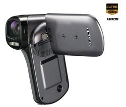 SANYO HD videokamera Xacti CG21 antracitová + Pamäťová karta SDHC 16 GB
