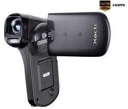 SANYO Videokamera Haute Définition Xacti CG20 - čierna + Brašna + Pamäťová karta SDHC 16 GB
