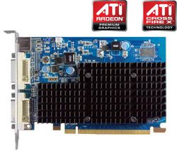 SAPPHIRE TECHNOLOGY Radeon HD 4350 - 512 MB DDR2 - PCI-Express 2.0 (11142-09-20R) + Adaptér DVI samec / VGA samica CG-211E