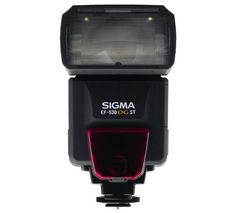 SIGMA Blesk EF-530 DG ST + Nabíjačka 8H LR6 (AA) + LR035 (AAA) V002 + 4 Batérie NiMH LR6 (AA) 2600 mAh + Difuzér Softbox Air + Sada Štúdio foto + Mini statív