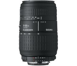 SIGMA Objektív telezoom 70-300mm F4-5,6 DG Macro + Puzdro SLRA-2 na objektív + Filter UV HTMC 58mm