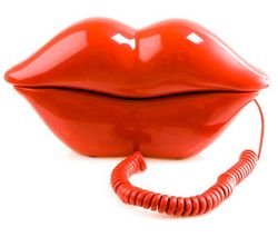 SILLY Telefón - Cervené pery