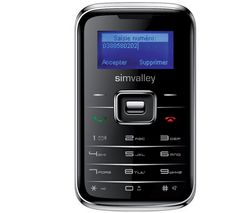 SIMVALLEY Pico Inox RX-180 - čierny  + Univerzálna nabíjačka Premium