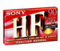 SONY Audio kazeta C90HF - 90 minút (balenie 3 ks)