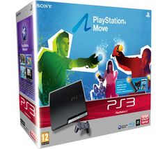 SONY COMPUTER Konzola PS3 320 GB + PlayStation Move