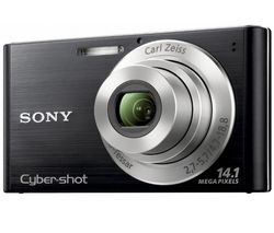 SONY Cyber-shot  DSC-W320 čierny + Puzdro Pix Ultra Compact + Pamäťová karta SDHC 4 GB
