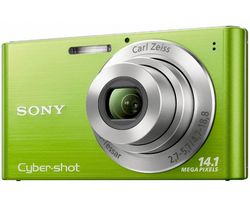 SONY Cyber-shot  DSC-W320 zelený + Puzdro Pix Ultra Compact + Pamäťová karta SDHC 4 GB