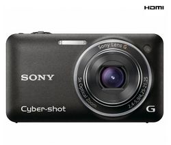 SONY Cyber-shot   DSC-WX5 - Digital camera - compact - 12.2 Mpix - optical zoom: 5 x - supported memory: MS Duo, SD, MS PRO Duo, SDXC, MS PRO Duo Mark2, SDHC, MS PRO-HG Duo - black + Púzdro Pix Compact + Pamäťová karta SDHC 8 GB