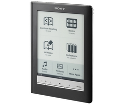 SONY Elektronická kniha PRS-600 Touch - čierna + Kožené puzdro PRSASC6B