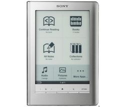 SONY Elektronická kniha PRS-600 Touch strieborná + Pamäťová karta SDHC 8 GB