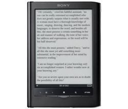 SONY Elektronická kniha PRS-650 Reader Touch Edition čierna + Pamäťová karta SDHC 8 GB