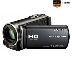 SONY HD videokamera HDR-CX115 - čierna  + Batéria lithium NP-FV50