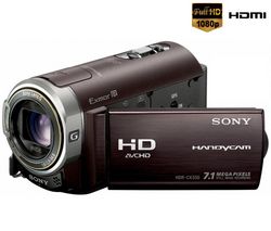 SONY HD videokamera HDR-CX350VE bordová + Prepravné puzdro TBC305K + Batéria lithium NP-FV70 + Pamäťová karta SDHC 16 GB + Kábel HDMi - Mini HDMi - 2 m - pozlátená koncovka