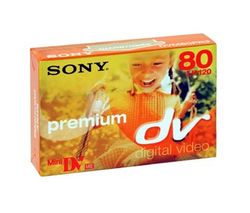 SONY Kazeta MiniDV Premium DVM80PR - 80 min. - 1 ks