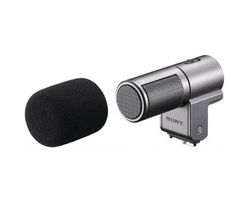 SONY Mikrofón ECM-SST1 - strieborný