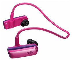 SONY MP3 prehrávač NWZ-W253 ružový + USB nabíjačka - biela