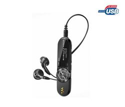 SONY MP3 prehrávač USB NWZ-B152FB - 2Go - čierny + Slúchadlá EP-190
