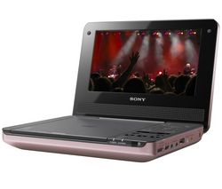 SONY Prenosný DVD prehrávač DVP-FX730P - ružový