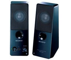 SONY Reproduktory 2.0 SRS-Z50 - čierne  + Audio Switcher 39600-01 + Náplň 100 vlhkých vreckoviek