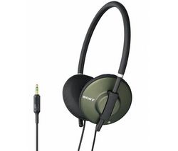 SONY Slúchadlá MDR-570LP - zelené  + Adaptér Jack samica stereo 3,52 mm kovový/Jack samec stereo 6,35 mm kovový - Pozlátený