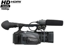 SONY Videokamera MiniDV/DVCAM HD HVR-Z7E + Batéria SF970HC