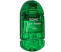 SUNLIGHT SYSTEMS Čítačka kariet SDHC SDH zelená
