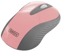 SWEEX Bezdrôtová myš Wireless Mouse MI426 - Pink Pitaya