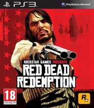TAKE 2 Red Dead Redemption [PS3] (dovoz UK) + Gamepad Dualshock 3 - modrý