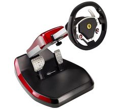 THRUSTMASTER Súprava gaming Ferrari Wireless GT Cockpit430 Scuderia Editon + Gran Turismo 5 Prologue Platinum - PS3 [PS3]